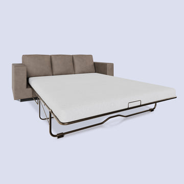 Replacement 4.5 Inch Memory Foam Mattress with White Cover