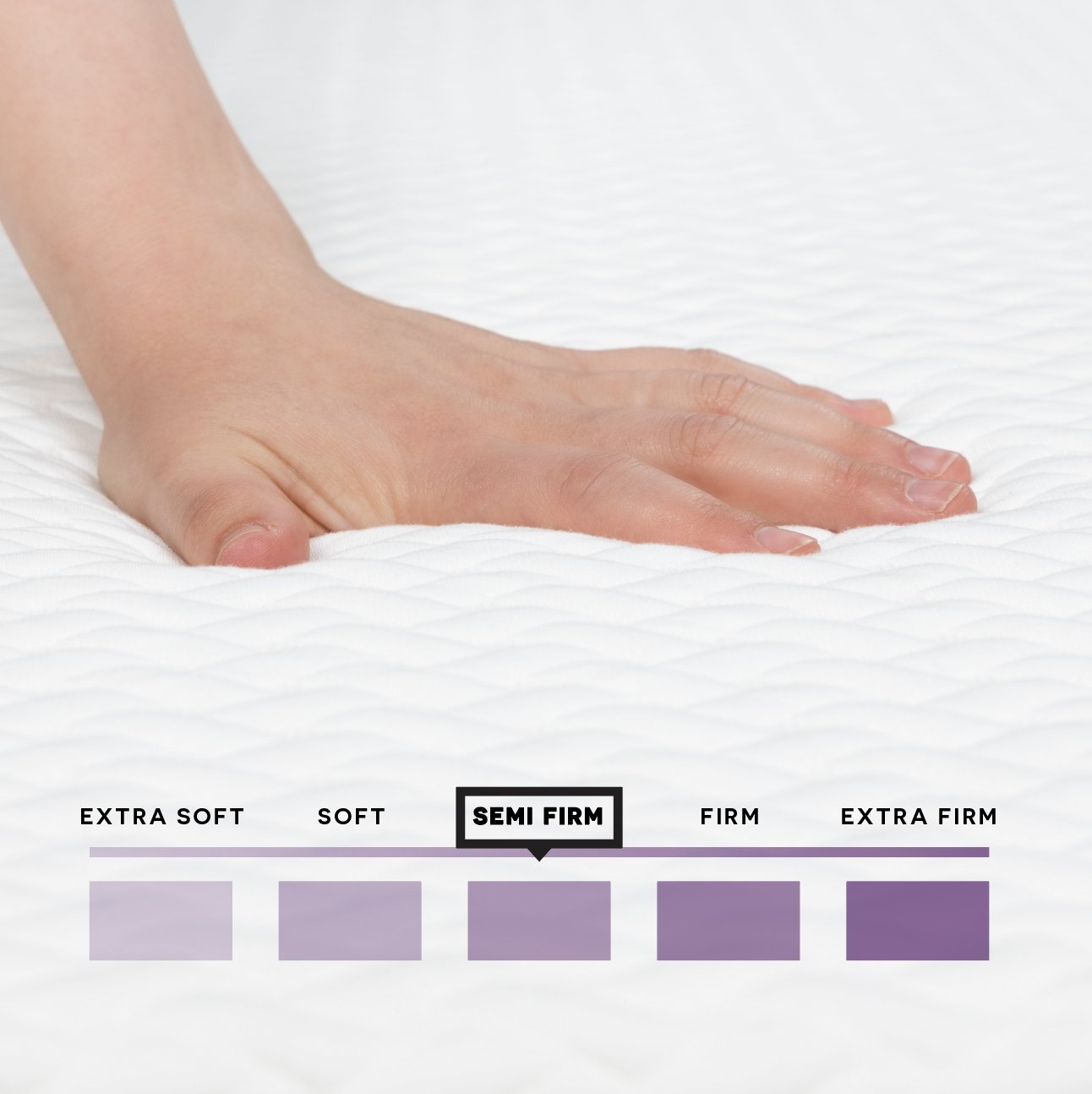 10 Inch Semi-Firm Memory Foam Mattress - Milliard Brands