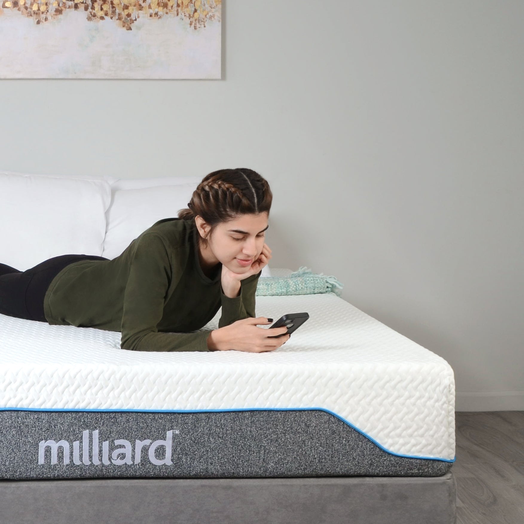 10 Inch Semi-Firm Memory Foam Mattress - Milliard Brands