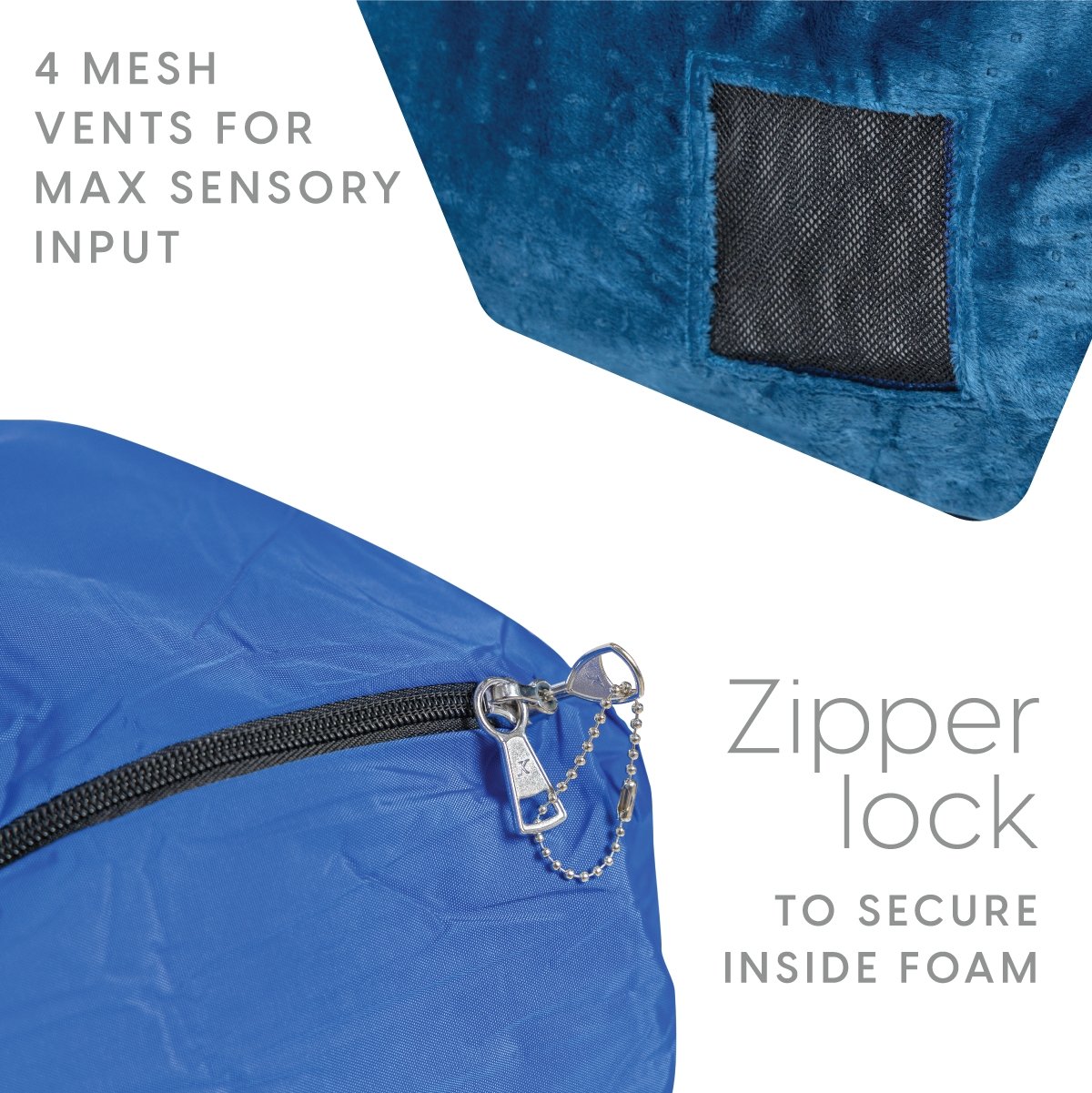 Sensory Crash Pad with Foam Blocks - Milliard Brands