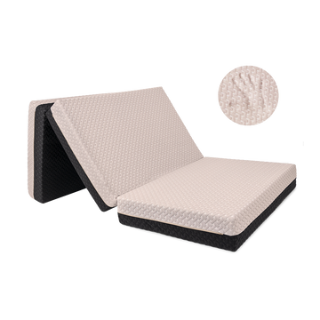 6 Inch Premium Tri-fold Dual Sided Memory Foam Mattress