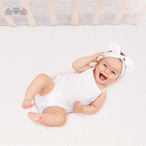 2 Inch Waterproof Crib and Toddler Memory Foam Mattress Topper