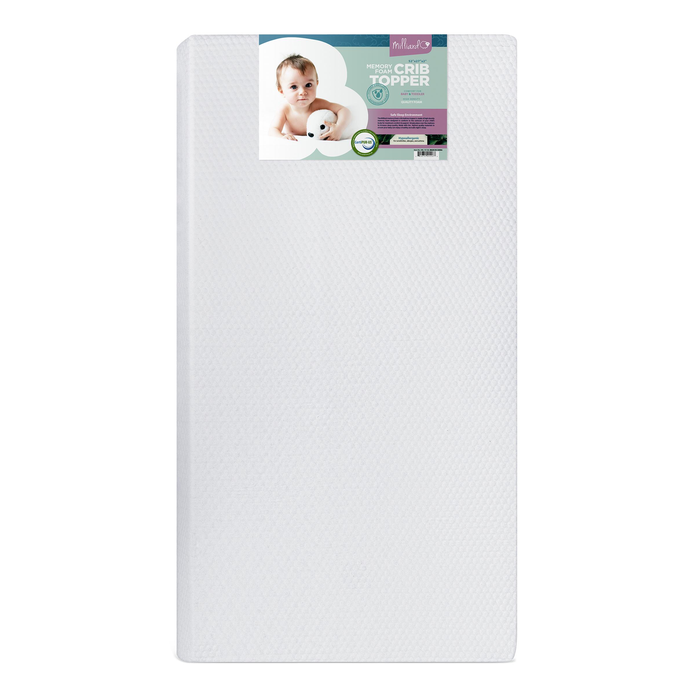 mini crib mattress topper
