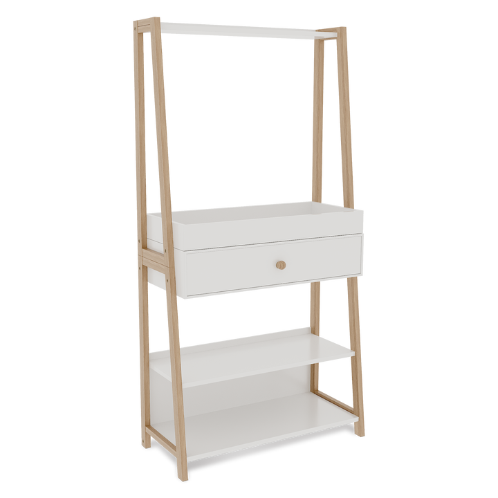 Milliard White Baby Changing Table with Storage & Drawers