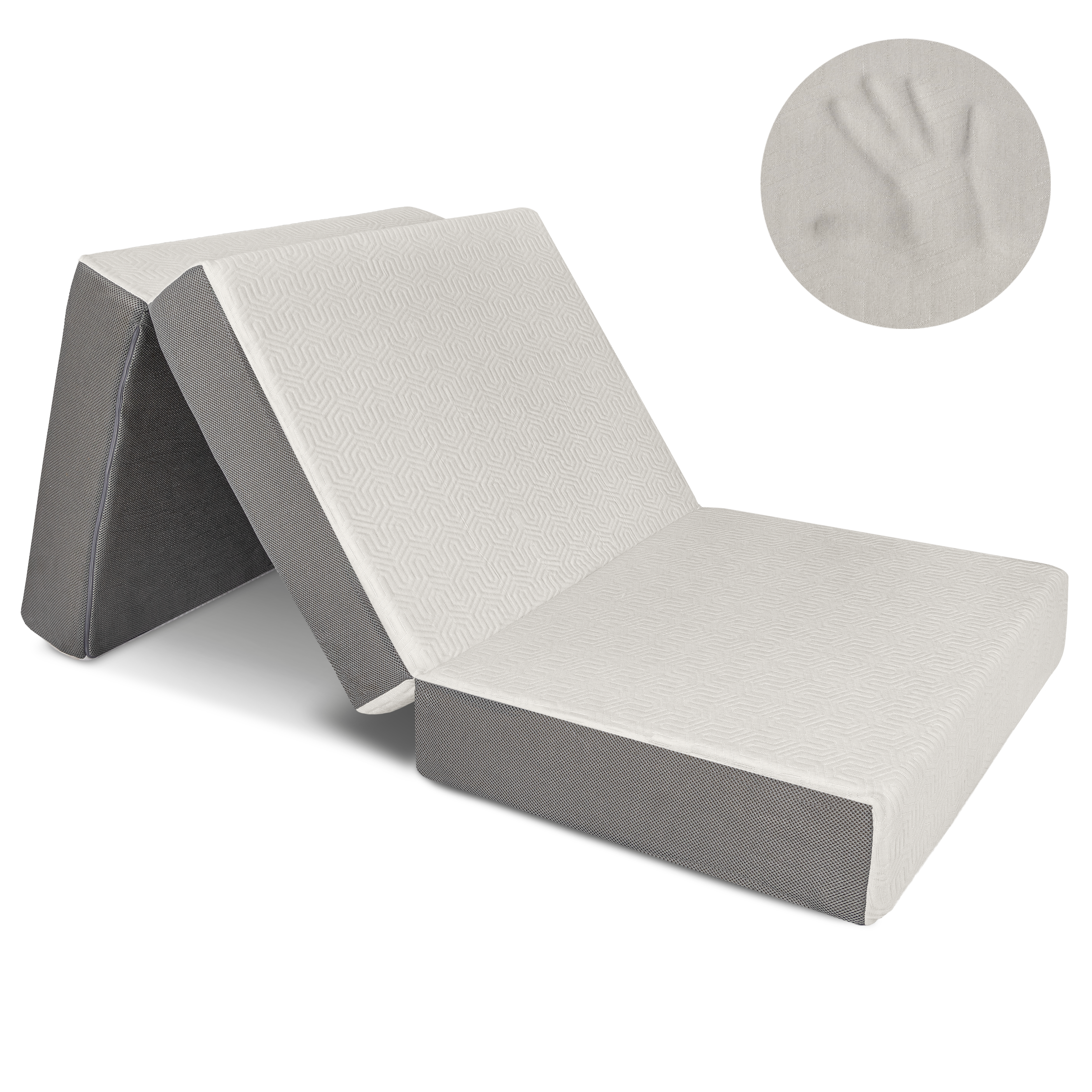Cushy Form Folding Mattress - 4-Inch Portable Tri-Fold Floor Bed Review 