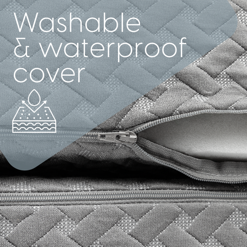 4 Inch Premium Tri-fold Memory Foam Mattress (Open Box)