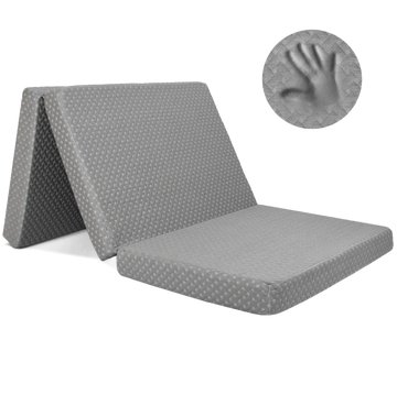 4 Inch Premium Tri-fold Memory Foam Mattress (Open Box)
