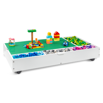 2 in 1 Rollaway Play Table and Toy Organizer