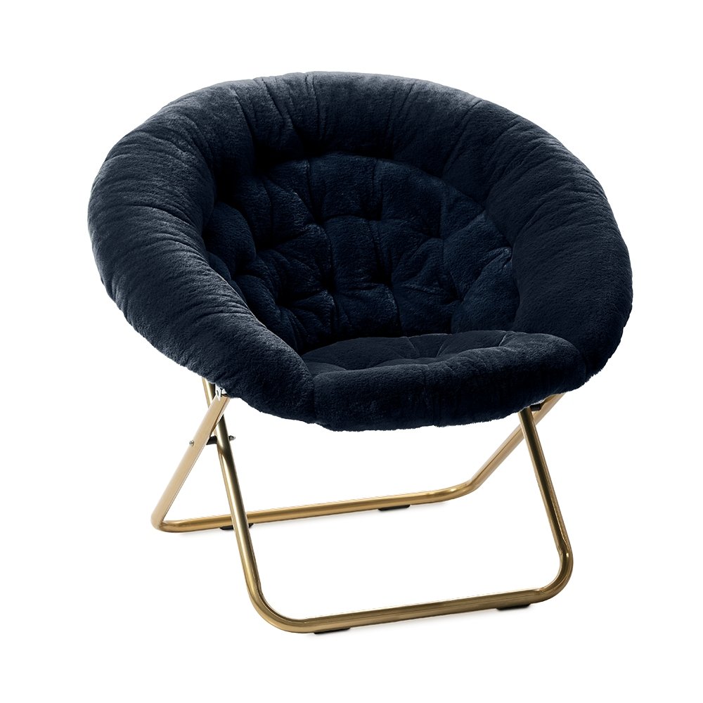 Cozy Faux Fur Saucer Chair X-Large - Milliard Brands