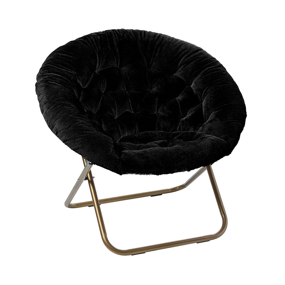 Cozy Faux Fur Saucer Chair X-Large - Milliard Brands