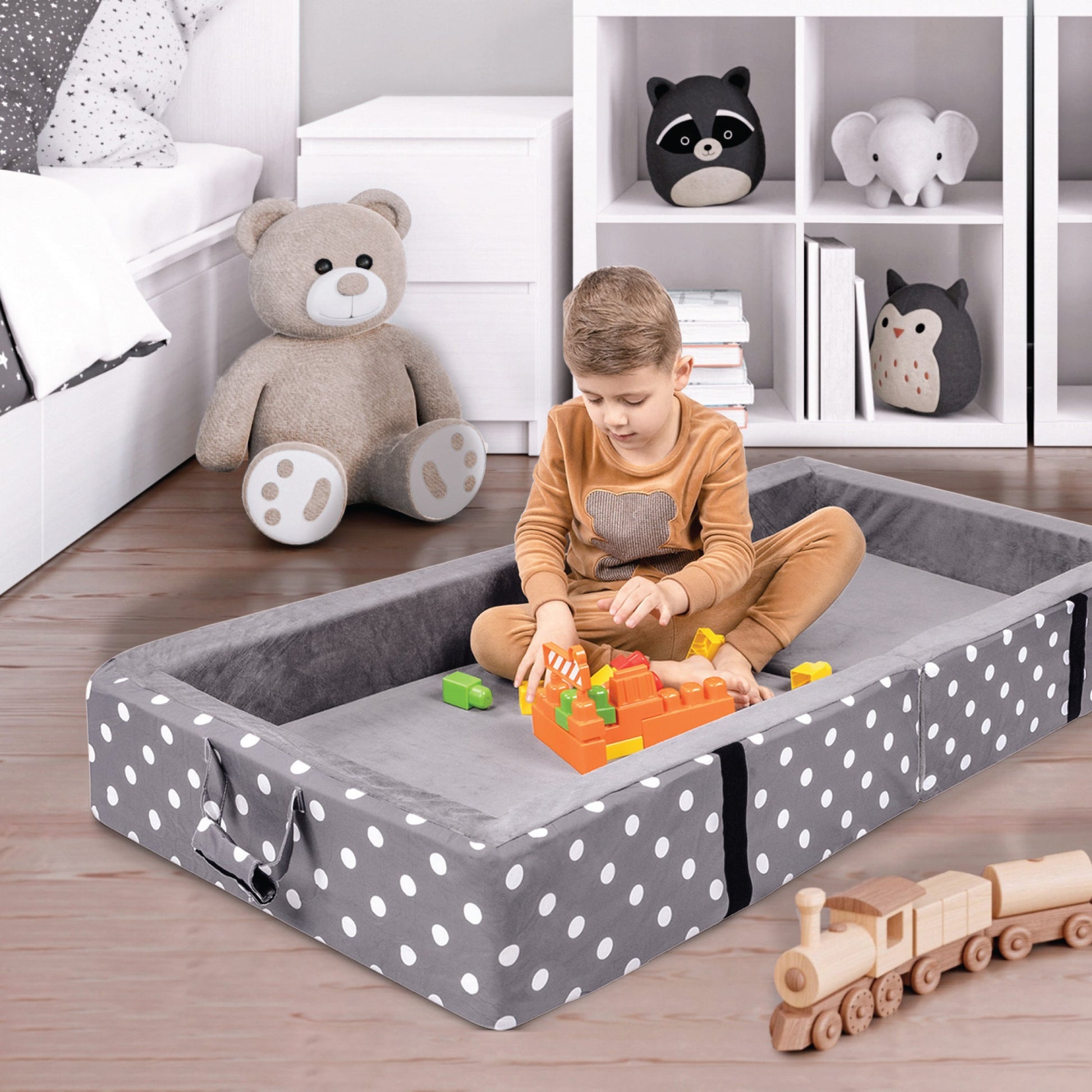Portable Toddler Bumper Bed - Milliard Brands