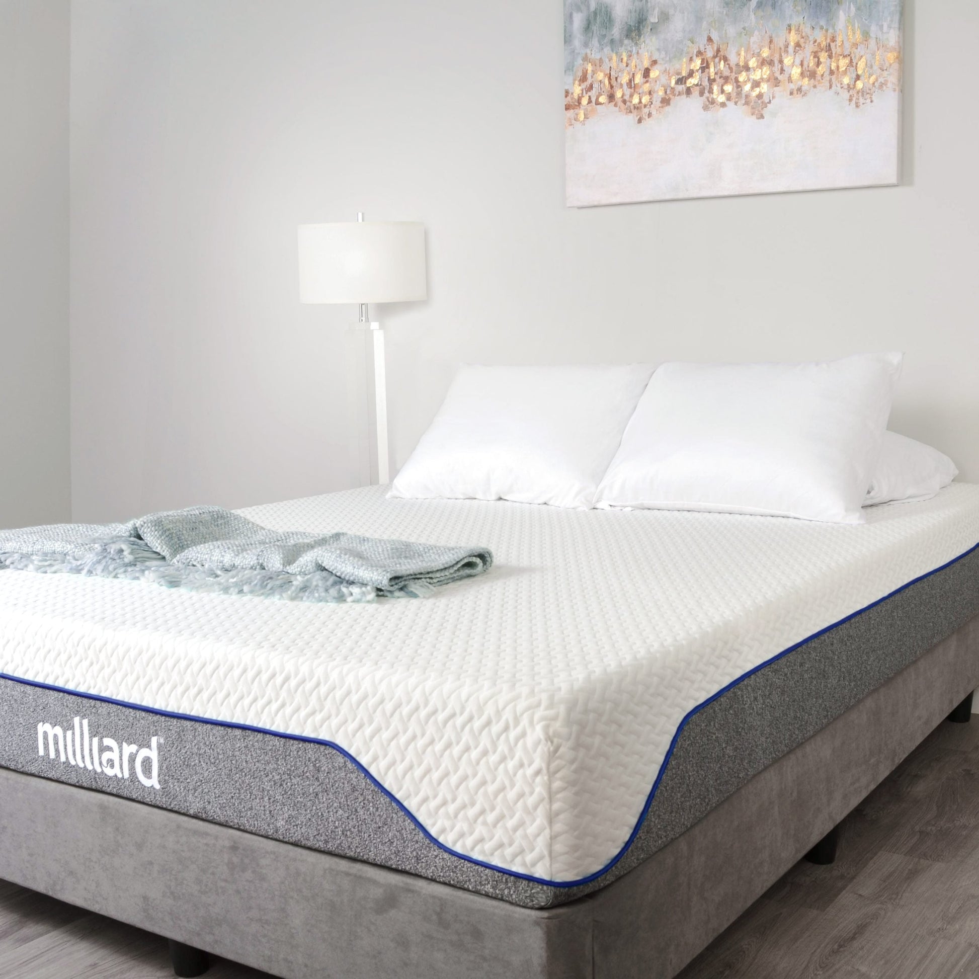 12 Inch Semi-Firm Memory Foam Mattress - Milliard Brands