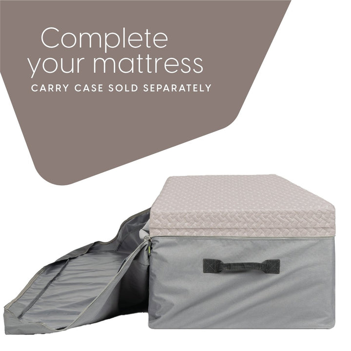 6 Inch Premium Tri-fold Dual Sided Memory Foam Mattress - Milliard Brands