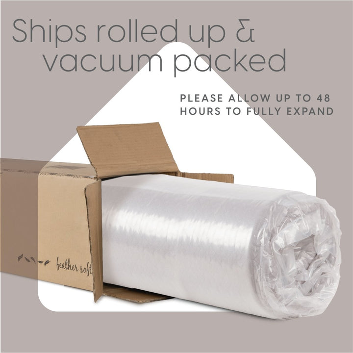 6 Inch Premium Tri-fold Dual Sided Memory Foam Mattress - Milliard Brands