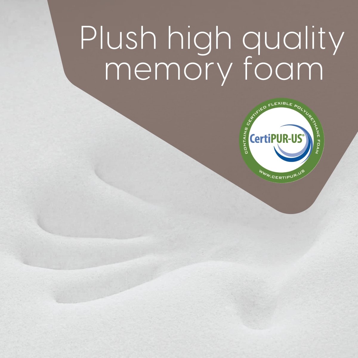 6 Inch Premium Tri-fold Dual Sided Memory Foam Mattress - Milliard Brands
