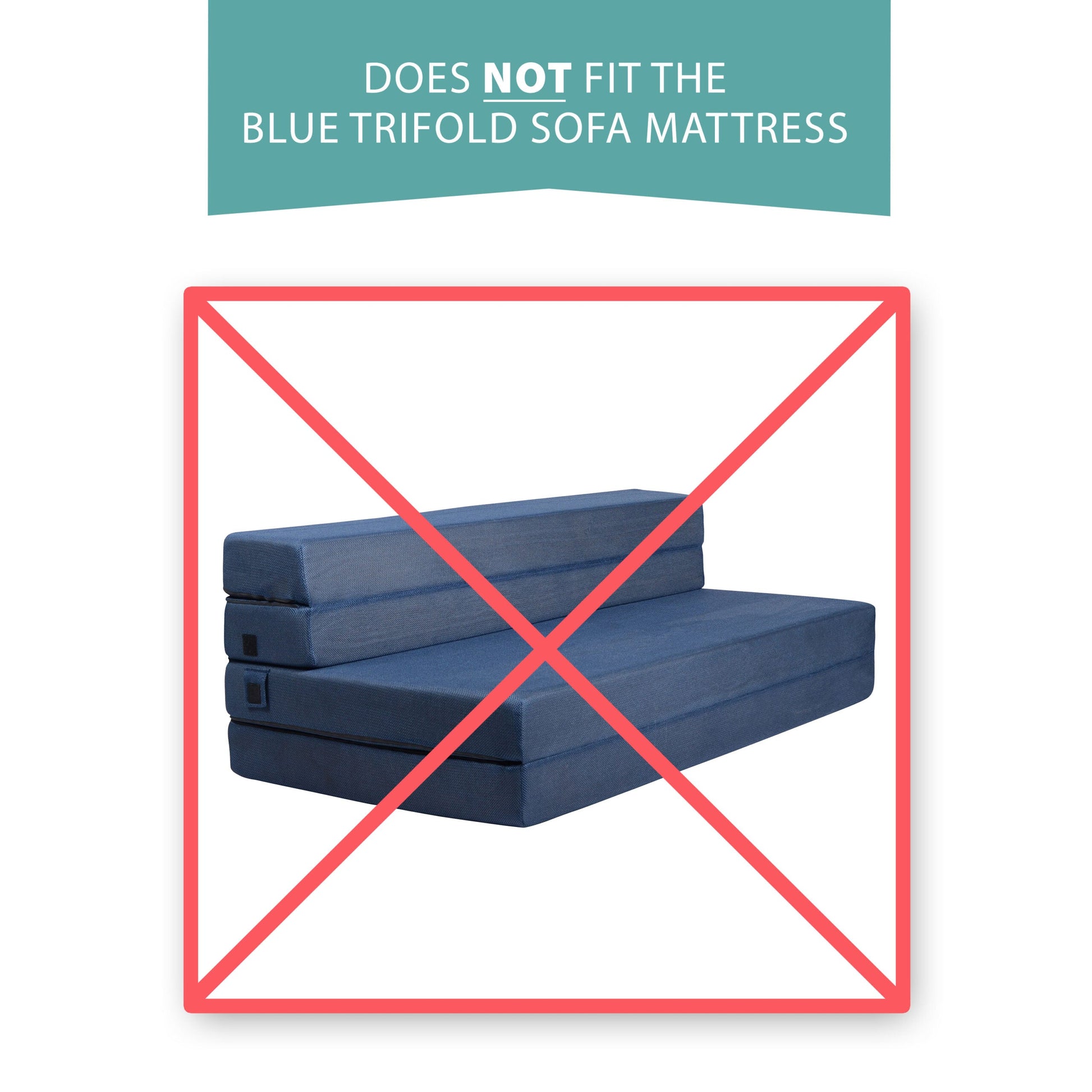 6 Inch Tri-fold Mattress Carry Case - Milliard Brands