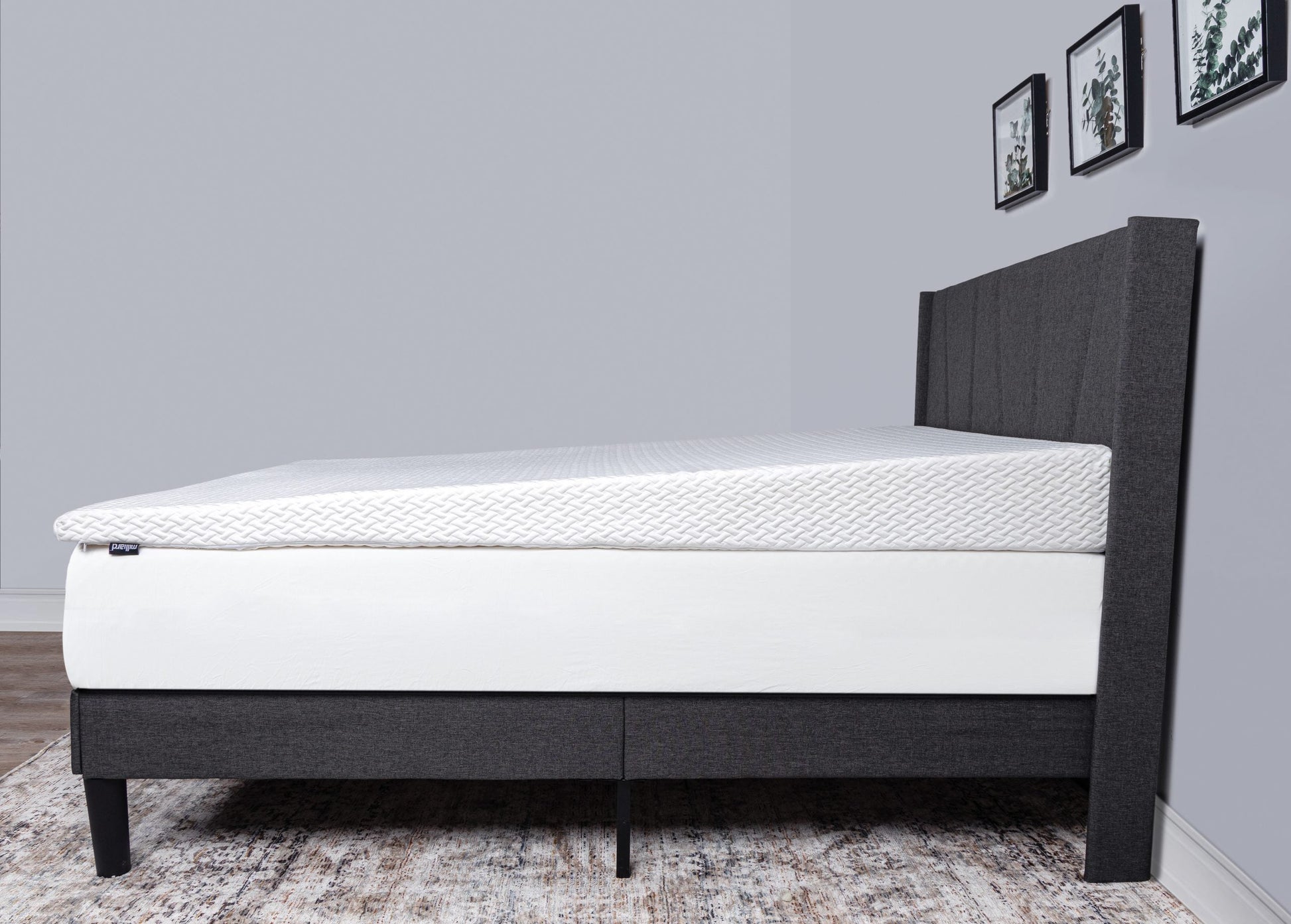 Bed Wedge Memory Foam Mattress Topper - Milliard Brands