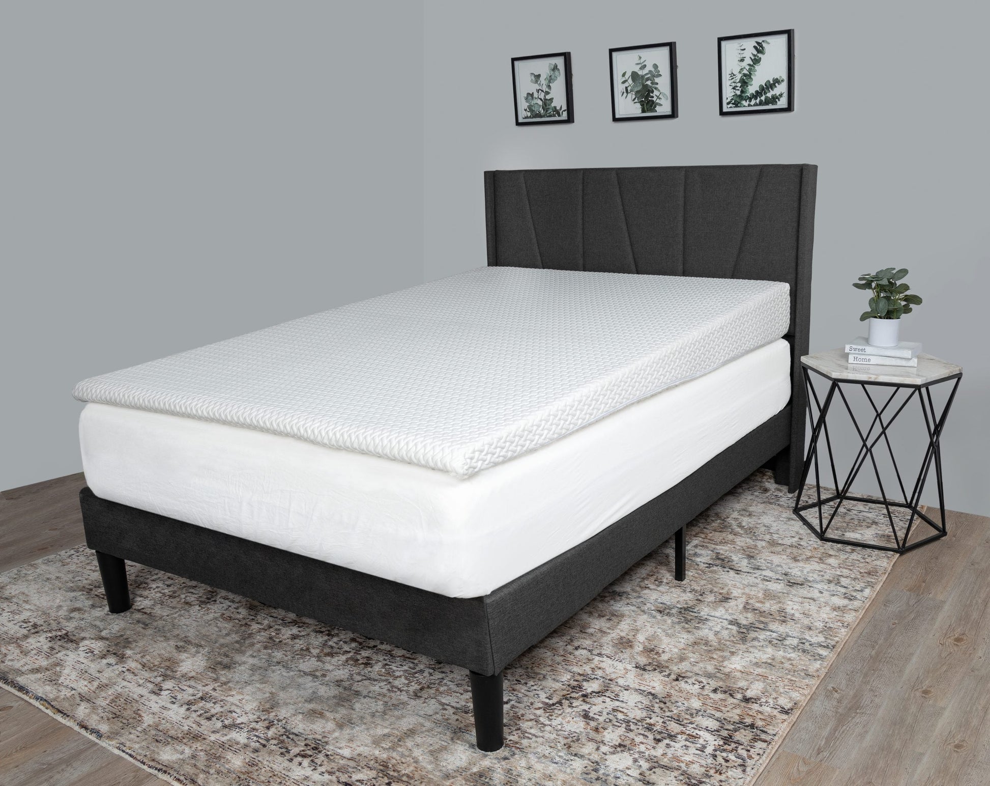 Bed Wedge Memory Foam Mattress Topper - Milliard Brands