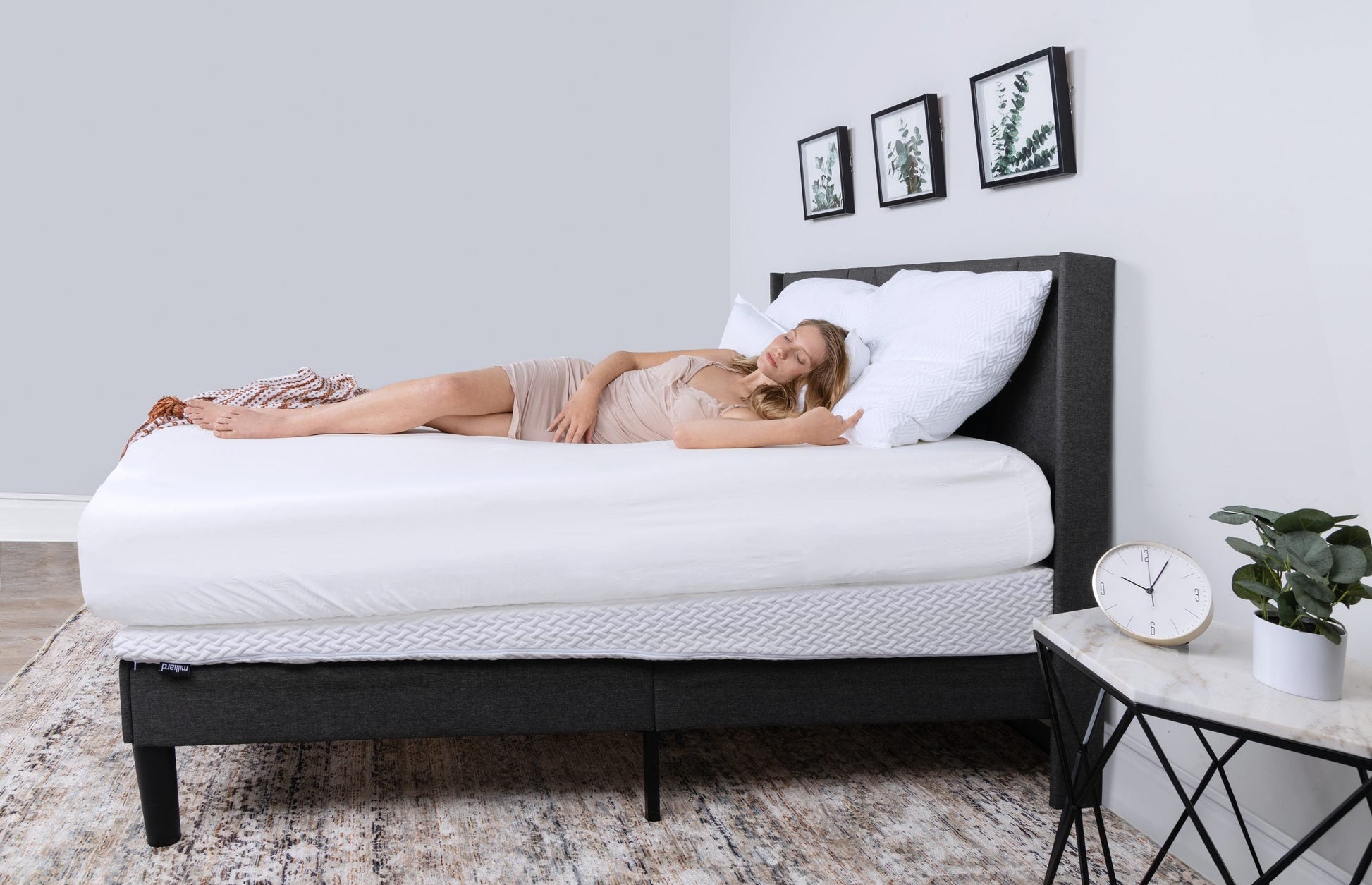 Bed Wedge Memory Foam Mattress Topper - Milliard Brands