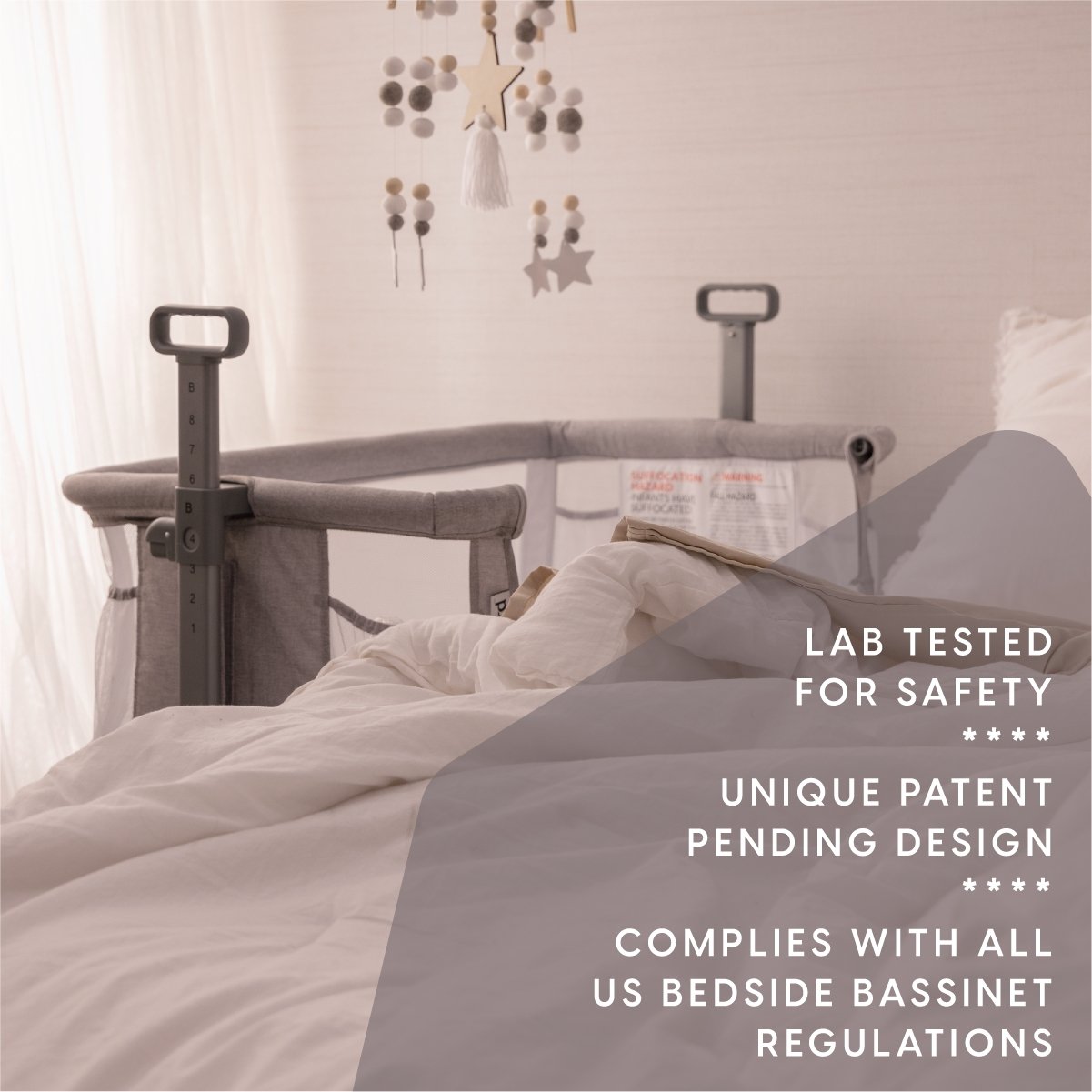 Bedside Baby Bassinet - Milliard Brands