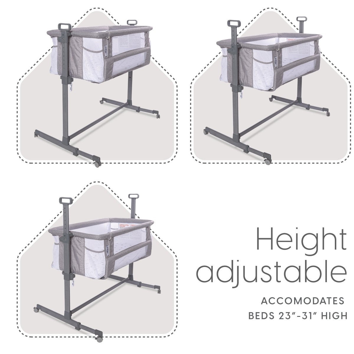Bedside Baby Bassinet - Milliard Brands
