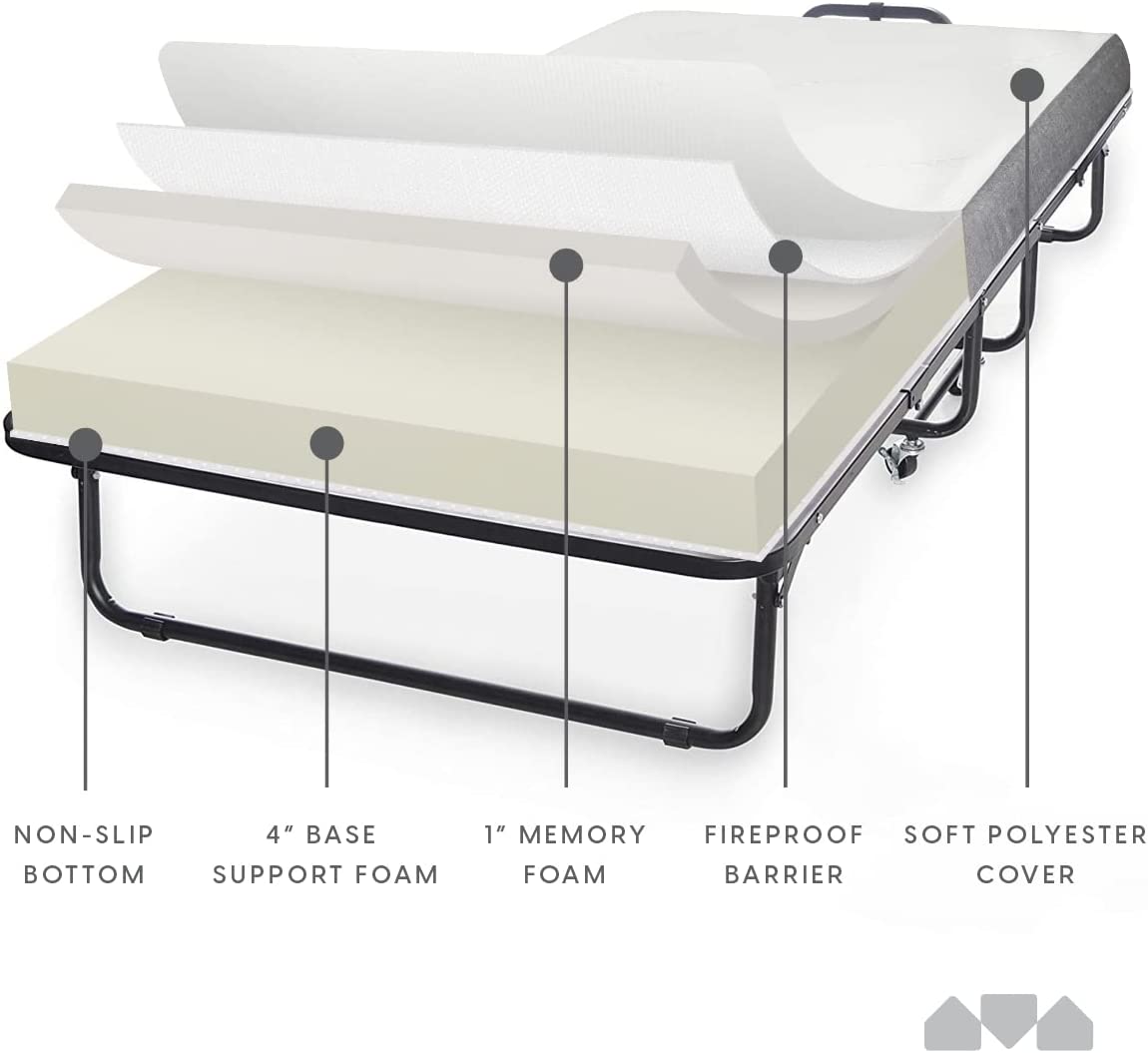 Diplomat Folding Bed - Milliard Brands