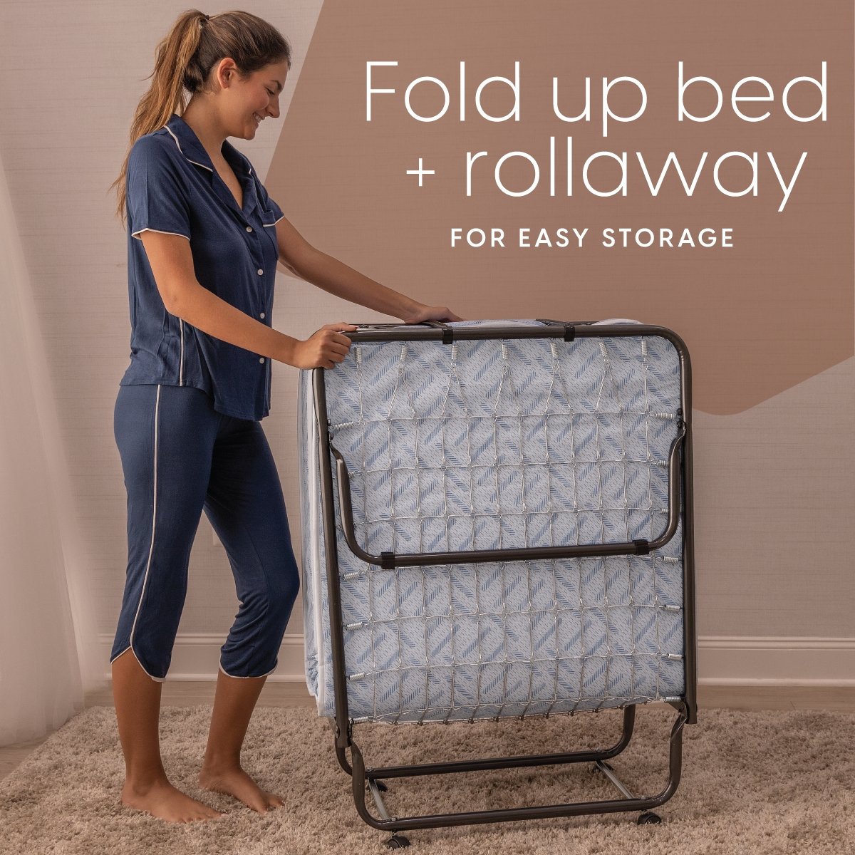 Lightweight Folding Bed - Milliard Brands