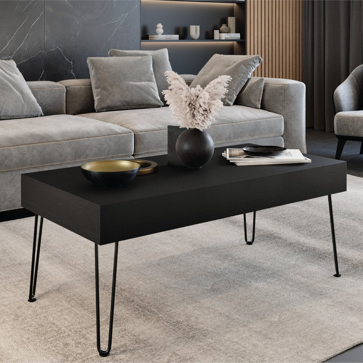 Mid Century Modern Coffee Table - Milliard Brands