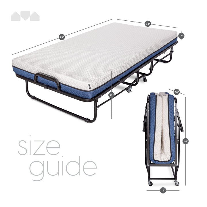 Signature Premier Folding Bed-Twin Size - Milliard Brands