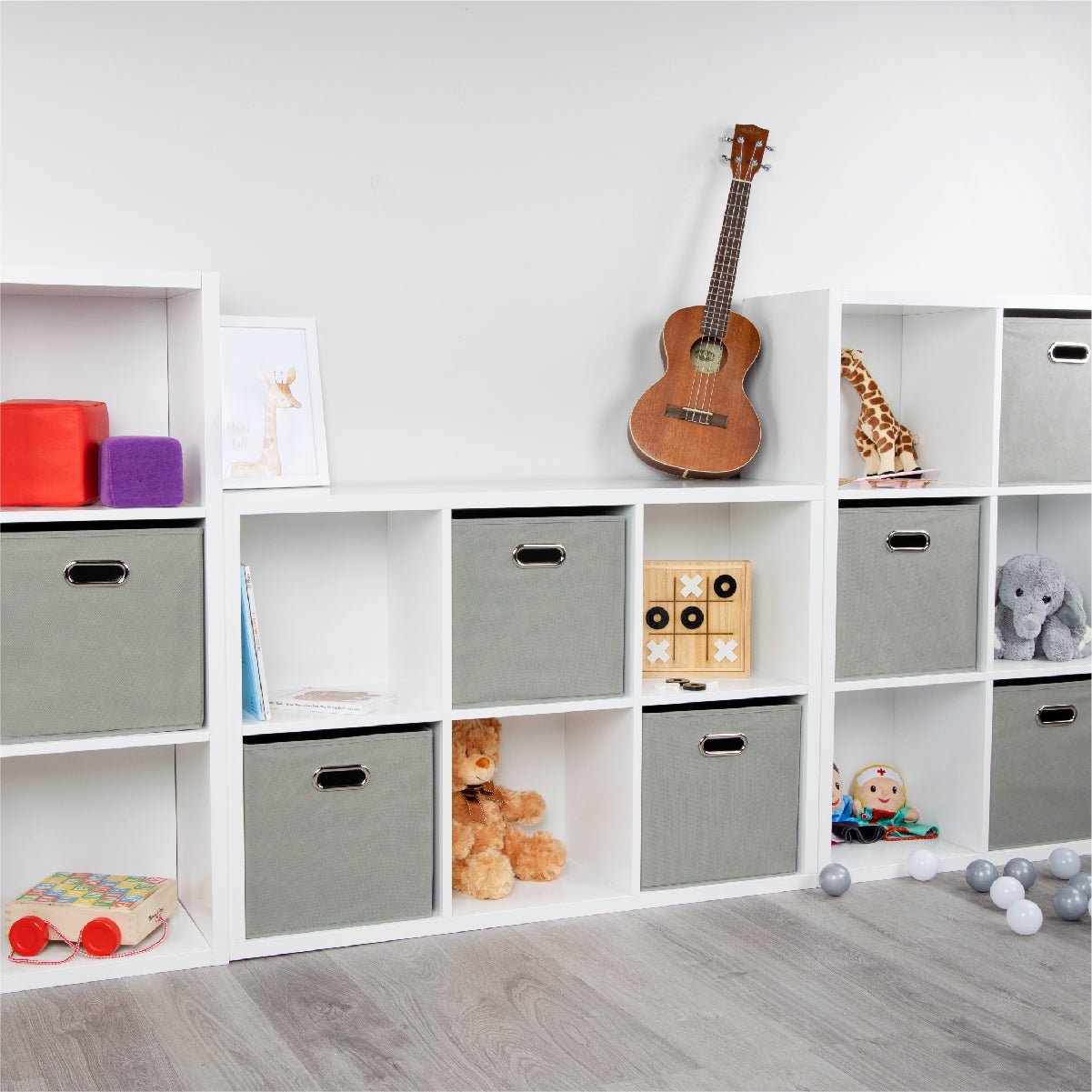 Storage Cube Organizer - 6 Storage Cubes - Milliard Brands